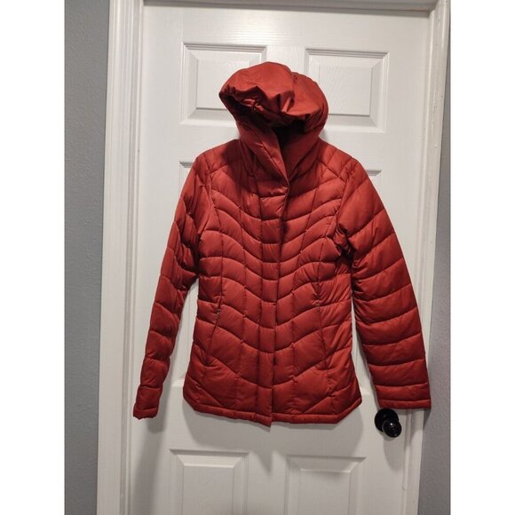 Patagonia Jackets & Blazers - Patagonia Downtown Loft Down Puffer Jacket‎ Women's XS Red Hooded